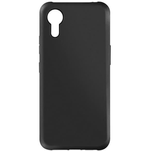 Fodral till Samsung Xcover 7 - AKASHI - Svart - Flexibel Soft touch - Stötsäkra hörn