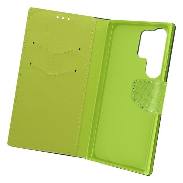 AVIZAR Fodral till Samsung Galaxy S24 Ultra - Flip Wallet Video Support - Midnight Blue