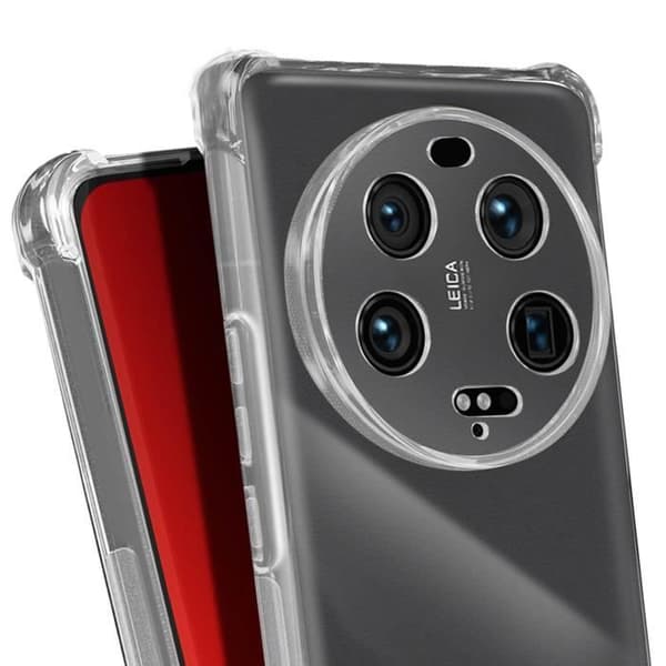 Fodral till Xiaomi 13 Ultra - AVIZAR - Mjukt silikon - Transparenta stötsäkra hörn