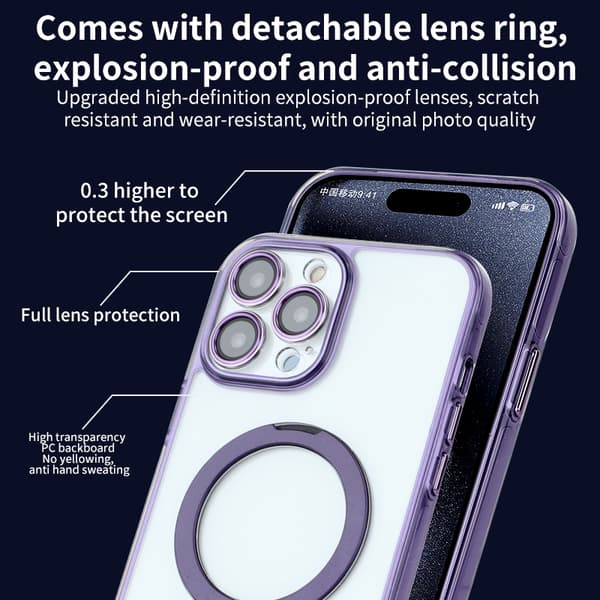 INF Iskunkestävä mobiilikotelo jalustalla iPhonelle iPhone 13