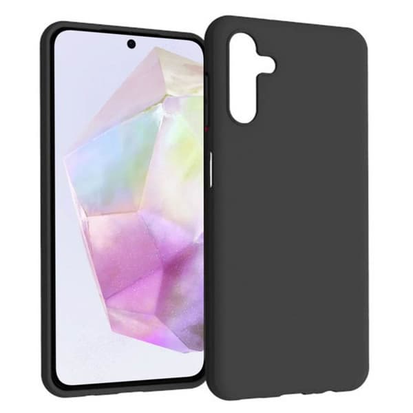 Silikon skal svart Samsung Galaxy A55