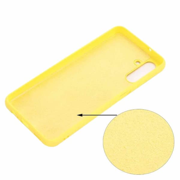 Liquid silikon skal Samsung Galaxy A35 - Gul