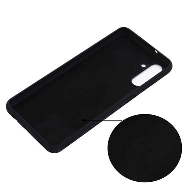 Liquid suojakuori Samsung Galaxy A55 - Musta