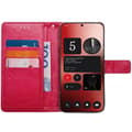 Miniatyrbillede 1 af 3: Wallet cover 3-kort Nothing Phone 2a - Lyserød