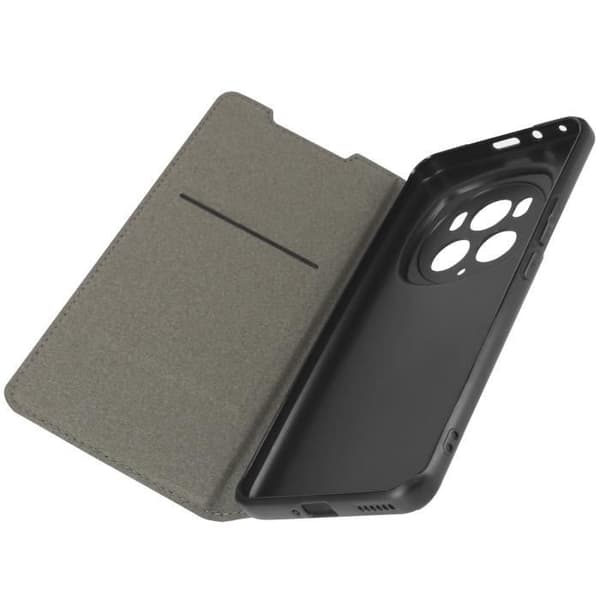 Fodral för Honor Magic 6 Pro Flip-korthållare och videostöd Bigben Black