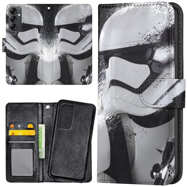 Samsung Galaxy S24 - Plånboksfodral/Skal Stormtrooper Star Wars