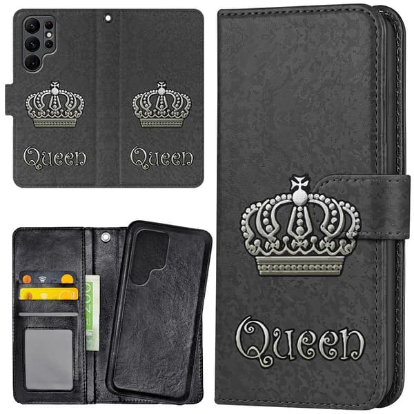 Samsung Galaxy S24 Ultra - Lommebok Deksel Queen
