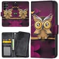 Miniatyrbillede 1 af 2: Samsung Galaxy S24 Ultra - Mobilcover/Etui Cover Lysbrun Ugle
