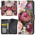 Miniatyrbilde 1 av 2: Samsung Galaxy S24 Ultra - Lommebok Deksel Blomster
