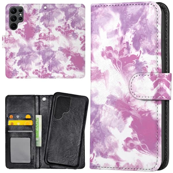 Samsung Galaxy S24 Ultra - Mobilcover/Etui Cover Marmor