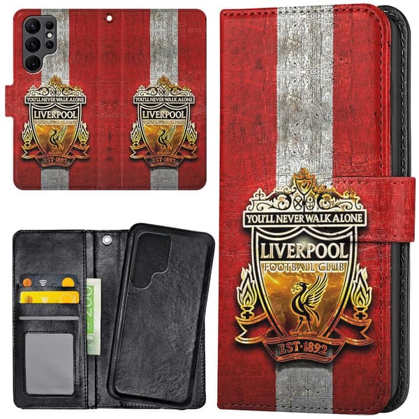 Samsung Galaxy S24 Ultra - Lommebok Deksel Liverpool
