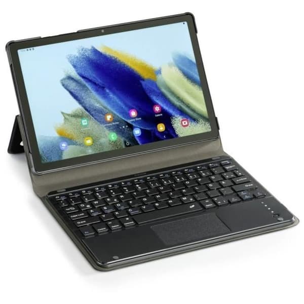 Tablettfodral - HAMA - Samsung Galaxy Tab A9+ - Svart färg - Hårt skal - Flikstängning