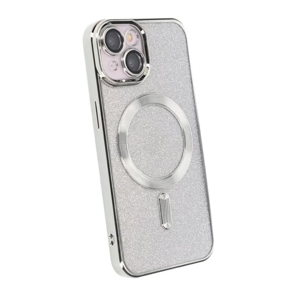 Luxury Mobilskal med Magsafe iPhone 13 - Silver