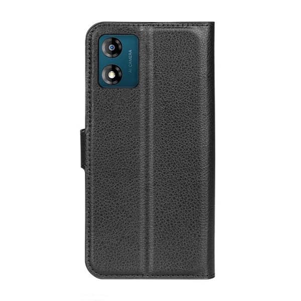 Motorola Moto E13 Plånboksfodral med Stativ - Svart