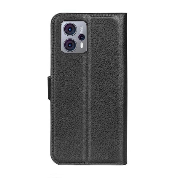 Motorola Moto G23 Plånboksfodral med Stativ - Svart