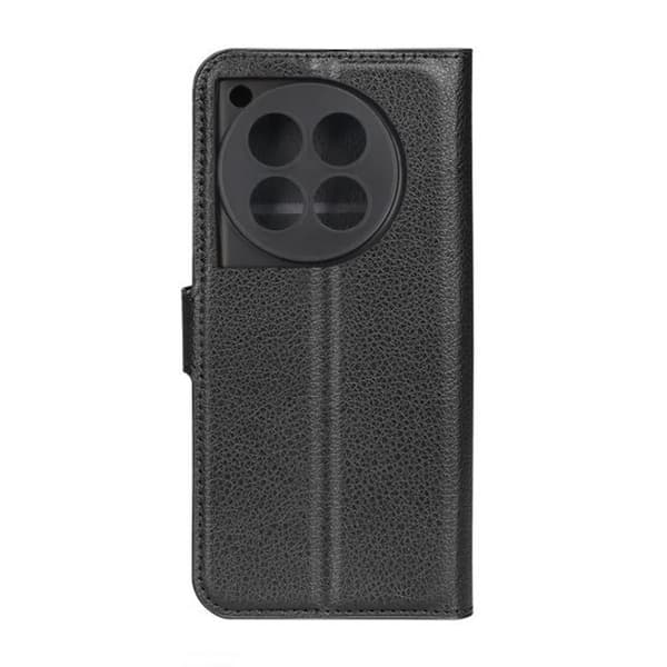 OnePlus 12 5G Plånboksfodral med Stativ - Svart