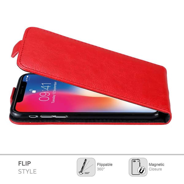 Apple iPhone X / XS Pungetui Flip Cover ()