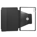 Miniatyrbild 2 av 4: Skal - AVIZAR - Samsung Galaxy Tab S9 FE Plus - 360° Roterande Stativ - Svart