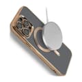 Miniatyrbild 5 av 5: Luxury Mobilskal med Magsafe iPhone 15 Pro - Guld