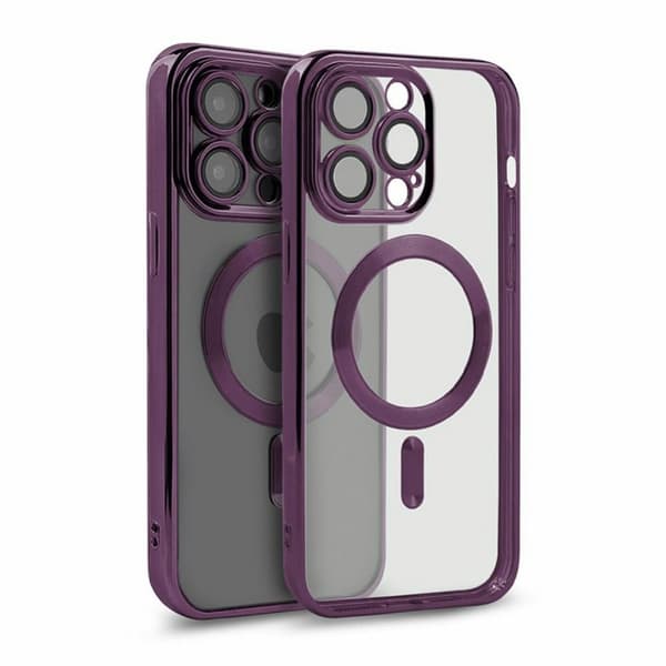 Luxury Mobilskal med Magsafe iPhone 13 Pro Max - Lila