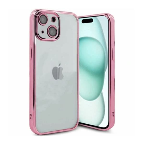 Luxury Mobilskal iPhone 15 - Rosa