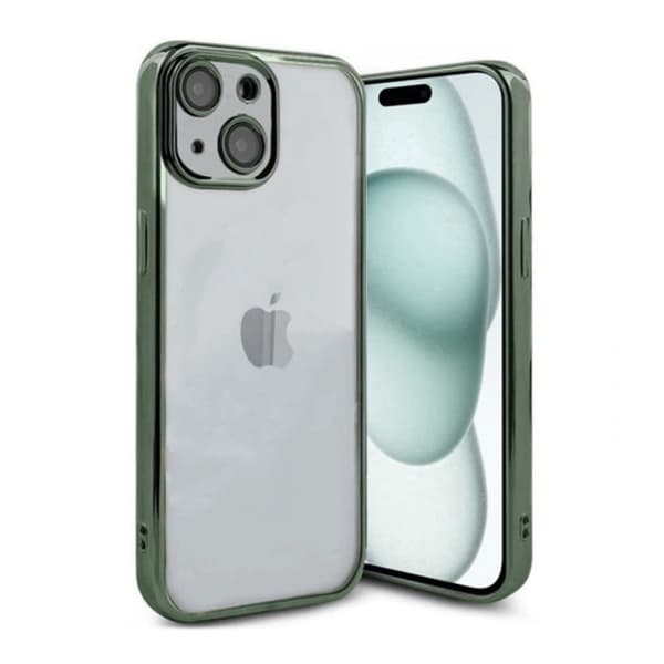 Luxury Mobilskal iPhone 15 - Grön