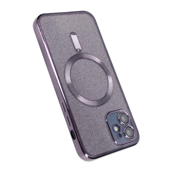 Luxury Mobilskal med Magsafe iPhone 12 - Lila