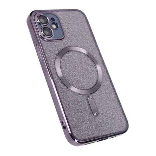 Luxury Mobilskal med Magsafe iPhone 12 - Lila