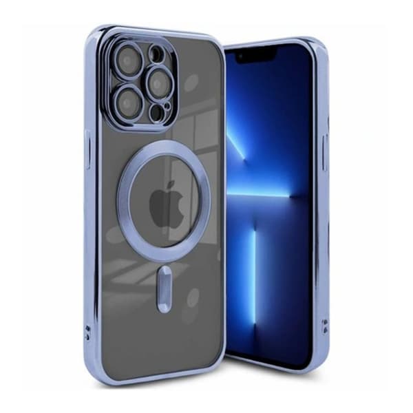 Luxury Mobilskal med Magsafe iPhone 13 Pro Max - Blå