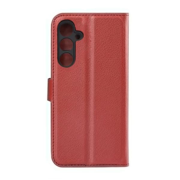 Samsung Galaxy S23 FE Plånboksfodral med Stativ - Brun