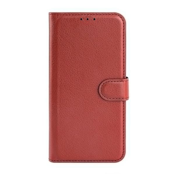 Samsung Galaxy S23 FE Plånboksfodral med Stativ - Brun