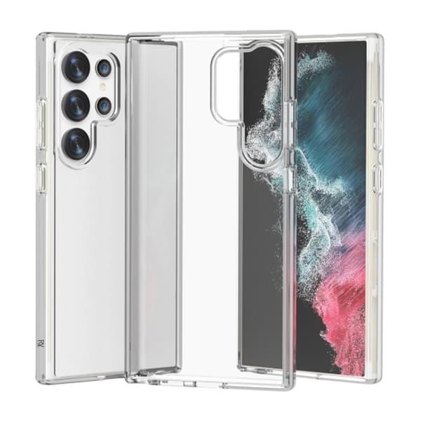 Samsung Galaxy S24 Ultra Stöttåligt Skal Rvelon - Transparent