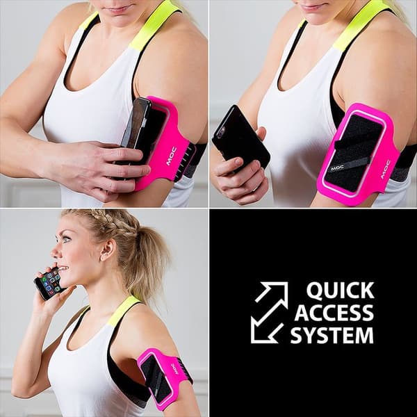 Armband + Slip-In Bag XL Lime Set