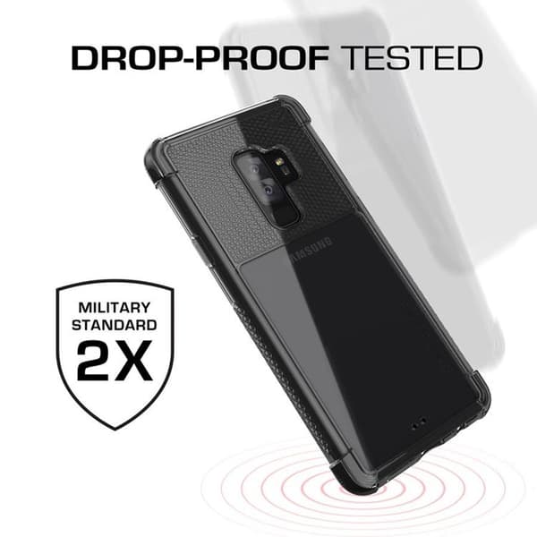 Suojakuori 2 Samsung Galaxy S9 Plus mustalle