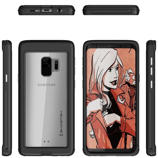 Atomic Slim Samsung Galaxy S9 etui sort