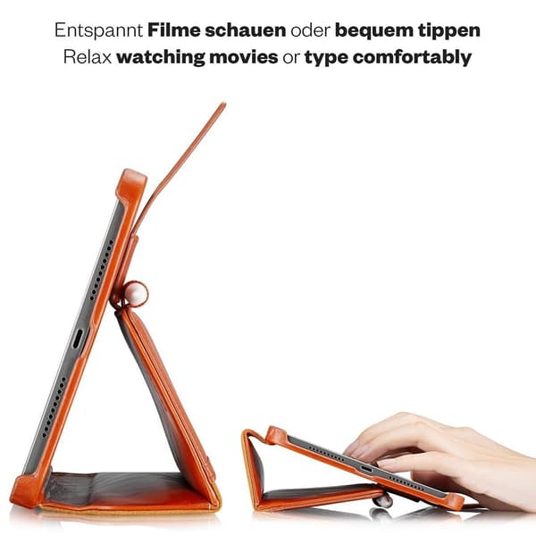 KAVAJ iPad mini (gen 6)/iPad mini (A17 Pro) Etui London Brun