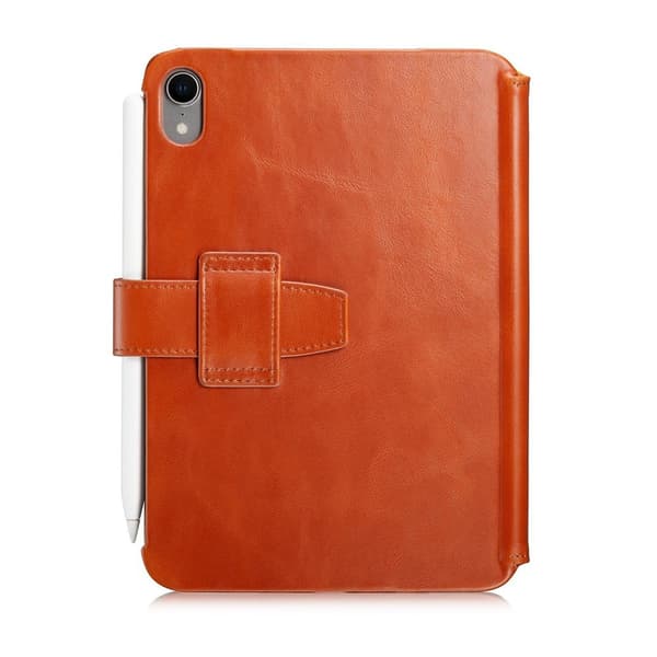 KAVAJ iPad mini (gen 6)/iPad mini (A17 Pro) Etui London Brun