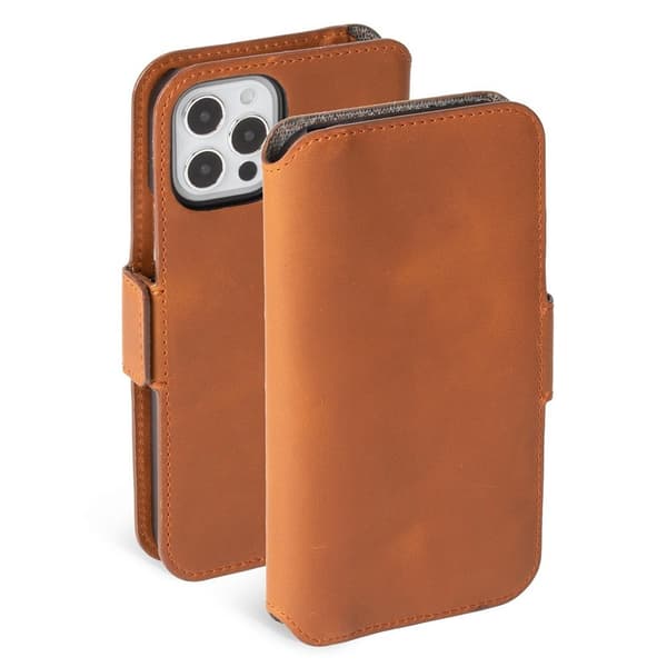 KAVAJ iPhone 12/iPhone 12 Pro Fodral Phoenix Brun