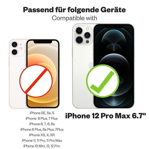 KAVAJ iPhone 12 Pro Max Kotelo Miami Musta
