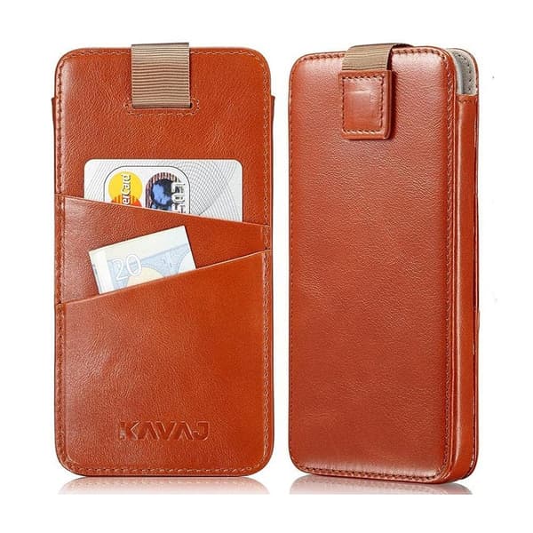 KAVAJ iPhone 13 Pro Max Kotelo Miami Ruskea