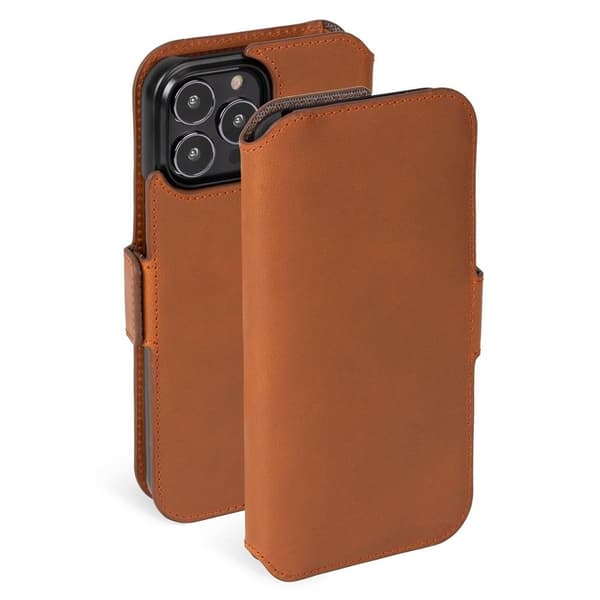 KAVAJ iPhone 13 Pro Max Kotelo Phoenix Ruskea