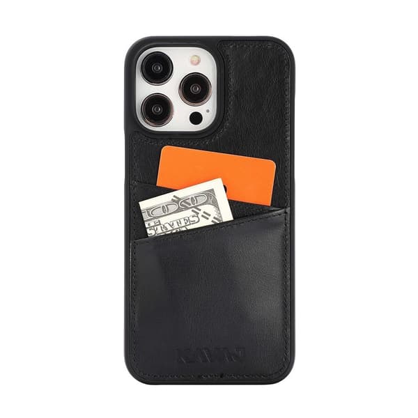 KAVAJ iPhone 14 Pro Max Kuori Chicago Musta