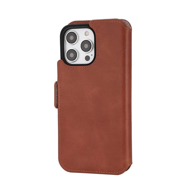 KAVAJ iPhone 14 Pro Etui Phoenix Brun