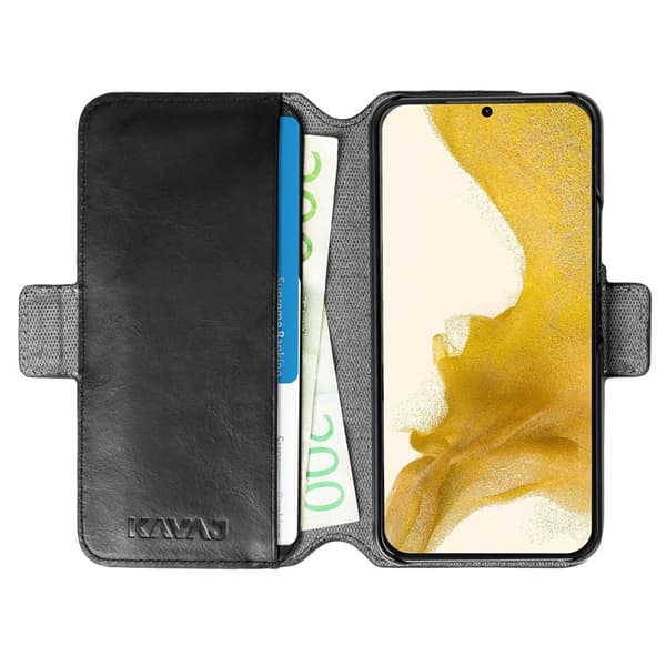 KAVAJ Samsung Galaxy S22 Plus Fodral Phoenix Svart