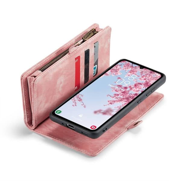 CaseMe mobildeksel 008 8-kort Samsung Galaxy A35 - Rosa