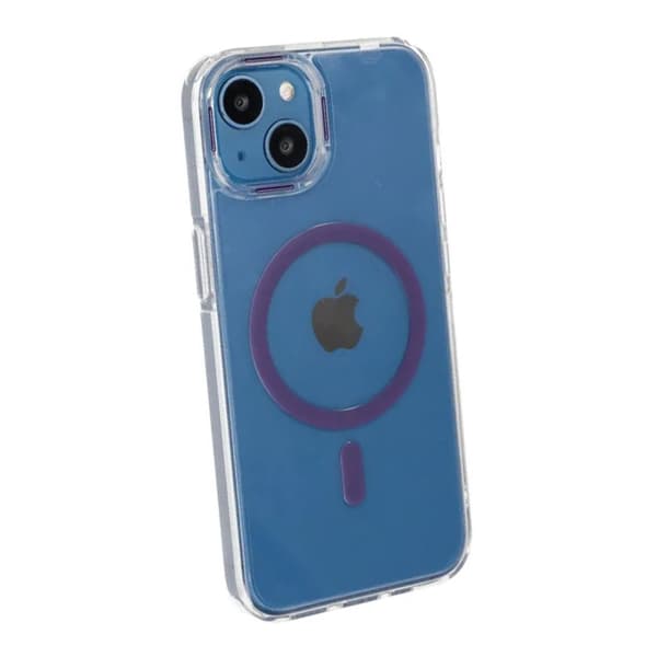 iPhone 13/14 Stöttålig Mobilskal med Magsafe - Lila