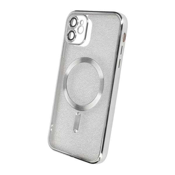 Luxury Mobilskal med Magsafe iPhone 11 - Silver