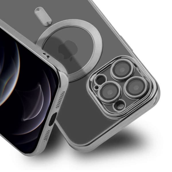 Luxury Mobilskal med Magsafe iPhone 12 Pro - Silver