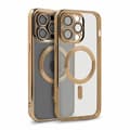 Miniatyrbild 3 av 5: Luxury Mobilskal med Magsafe iPhone 15 Pro Max - Guld