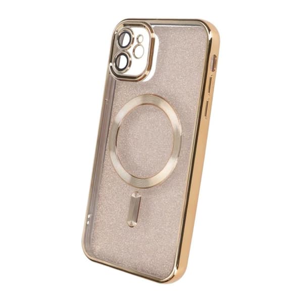 Luxury Mobilskal med Magsafe iPhone 11 - Guld